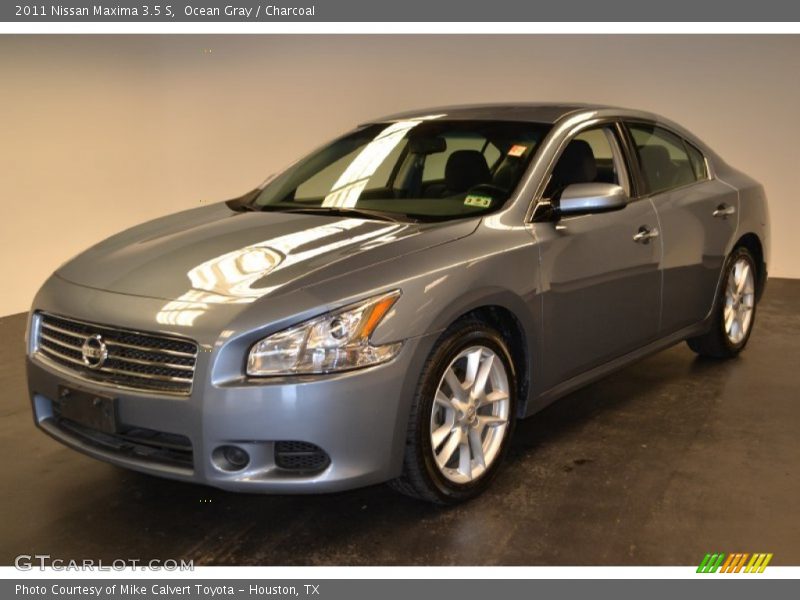 Ocean Gray / Charcoal 2011 Nissan Maxima 3.5 S