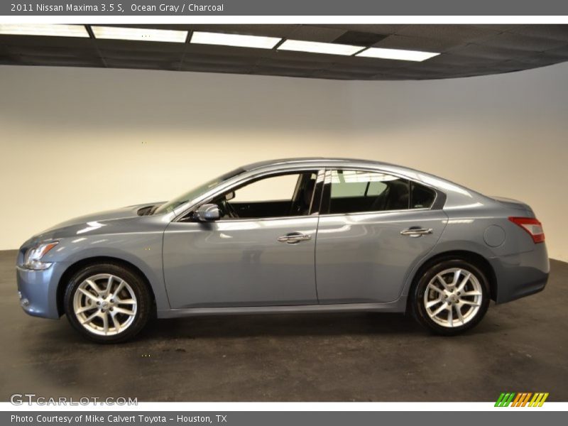 Ocean Gray / Charcoal 2011 Nissan Maxima 3.5 S