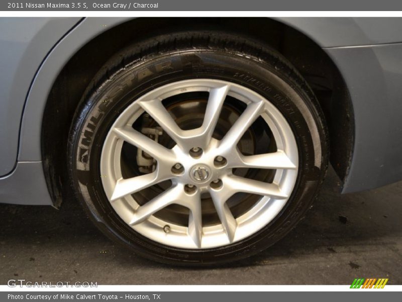 Ocean Gray / Charcoal 2011 Nissan Maxima 3.5 S