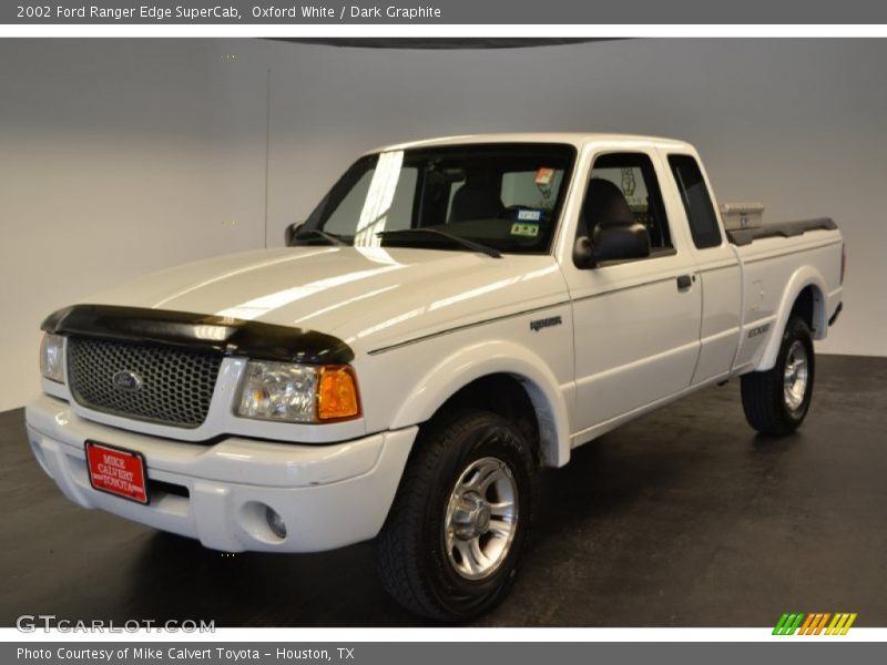 Oxford White / Dark Graphite 2002 Ford Ranger Edge SuperCab