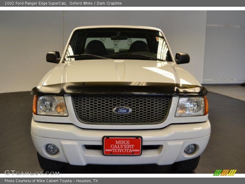 Oxford White / Dark Graphite 2002 Ford Ranger Edge SuperCab