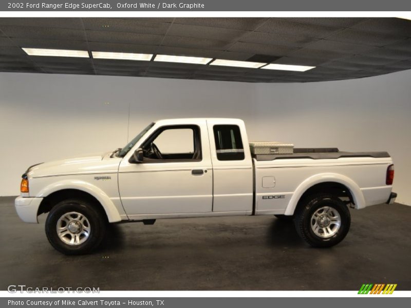 Oxford White / Dark Graphite 2002 Ford Ranger Edge SuperCab