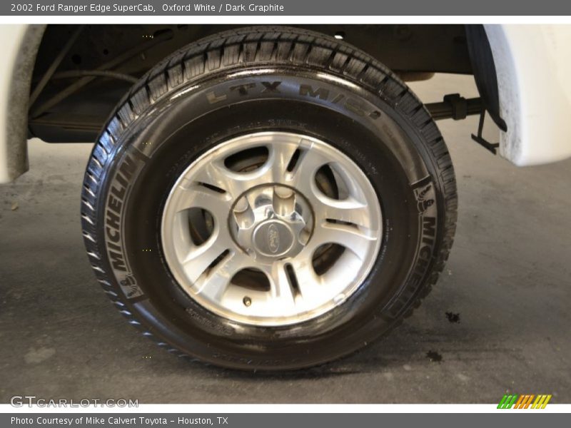 Oxford White / Dark Graphite 2002 Ford Ranger Edge SuperCab