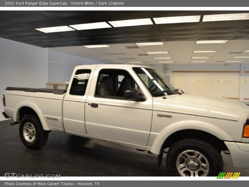 Oxford White / Dark Graphite 2002 Ford Ranger Edge SuperCab