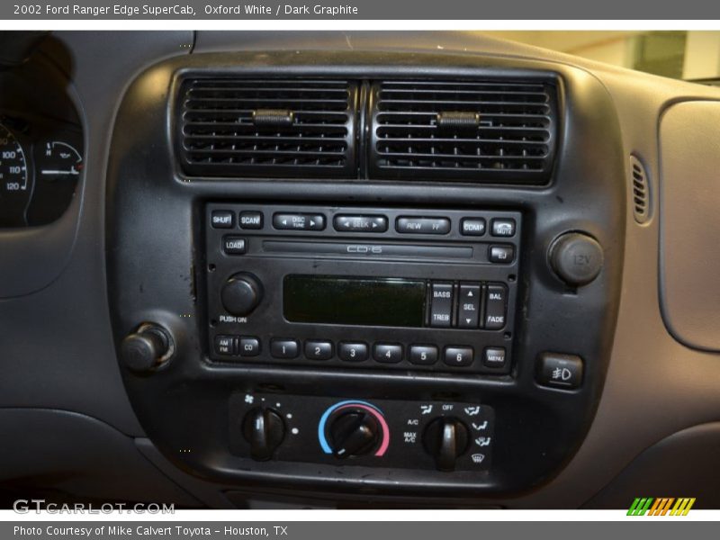 Oxford White / Dark Graphite 2002 Ford Ranger Edge SuperCab