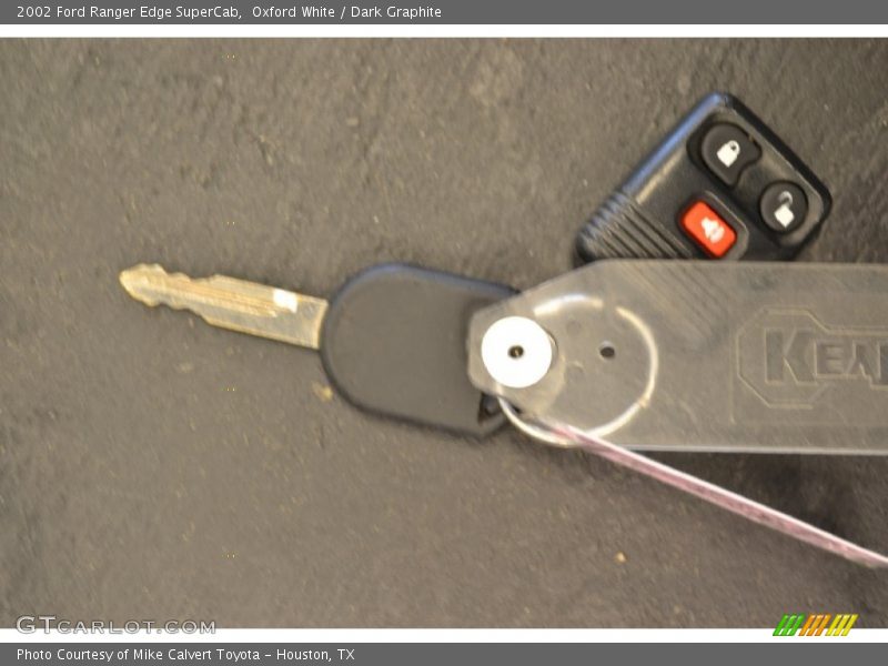Oxford White / Dark Graphite 2002 Ford Ranger Edge SuperCab