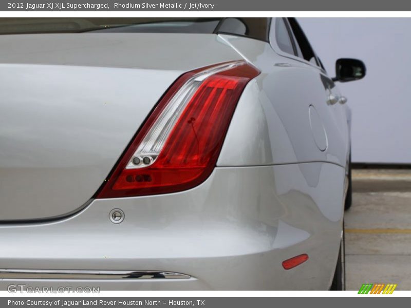 Rhodium Silver Metallic / Jet/Ivory 2012 Jaguar XJ XJL Supercharged