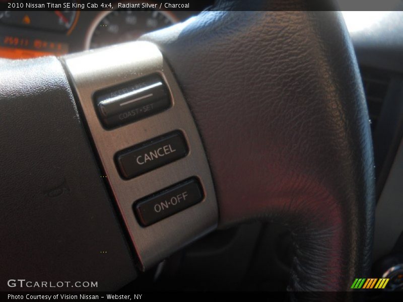 Radiant Silver / Charcoal 2010 Nissan Titan SE King Cab 4x4
