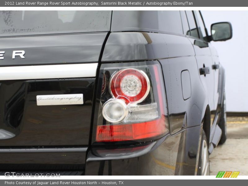 Santorini Black Metallic / Autobiography Ebony/Tan 2012 Land Rover Range Rover Sport Autobiography
