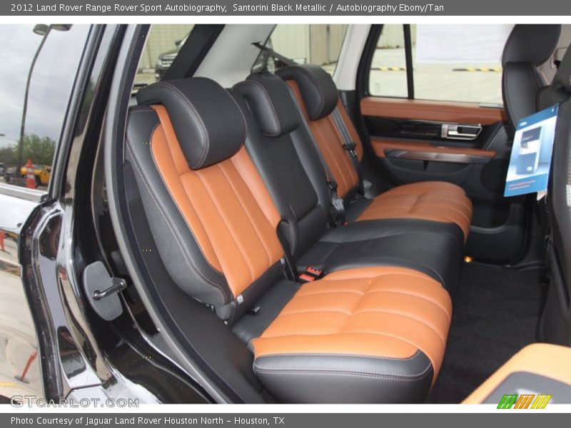 Rear Seat of 2012 Range Rover Sport Autobiography