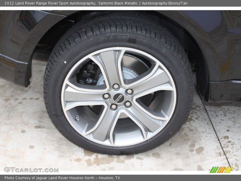 Santorini Black Metallic / Autobiography Ebony/Tan 2012 Land Rover Range Rover Sport Autobiography