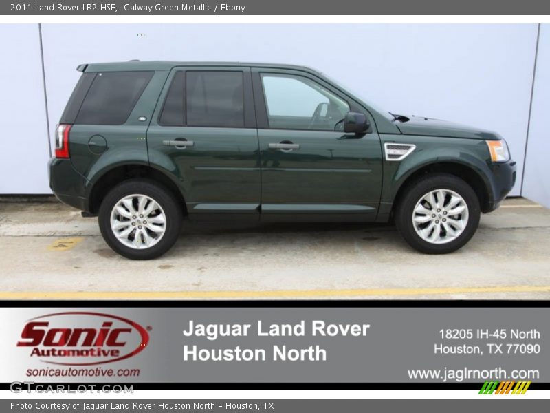 Galway Green Metallic / Ebony 2011 Land Rover LR2 HSE