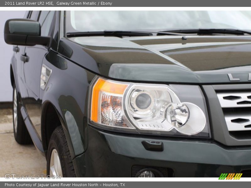 Galway Green Metallic / Ebony 2011 Land Rover LR2 HSE
