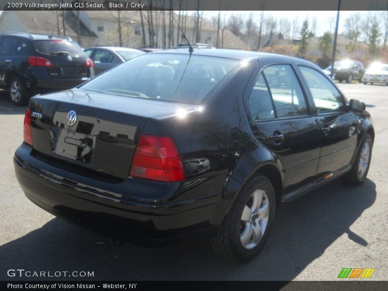 Black / Grey 2003 Volkswagen Jetta GLS Sedan