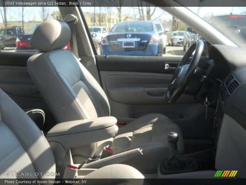 Black / Grey 2003 Volkswagen Jetta GLS Sedan