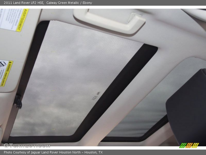 Galway Green Metallic / Ebony 2011 Land Rover LR2 HSE