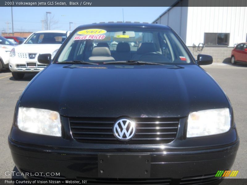 Black / Grey 2003 Volkswagen Jetta GLS Sedan
