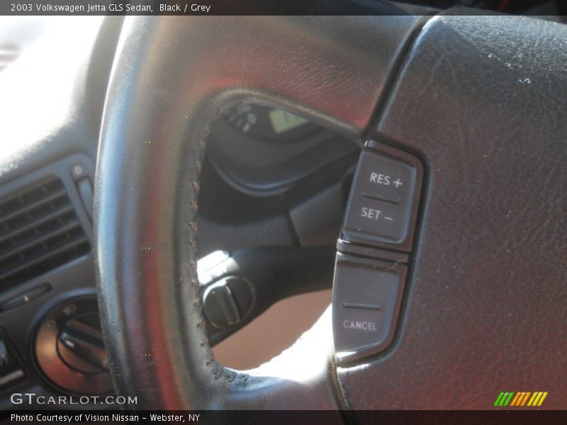 Black / Grey 2003 Volkswagen Jetta GLS Sedan