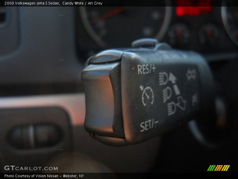 Candy White / Art Grey 2009 Volkswagen Jetta S Sedan
