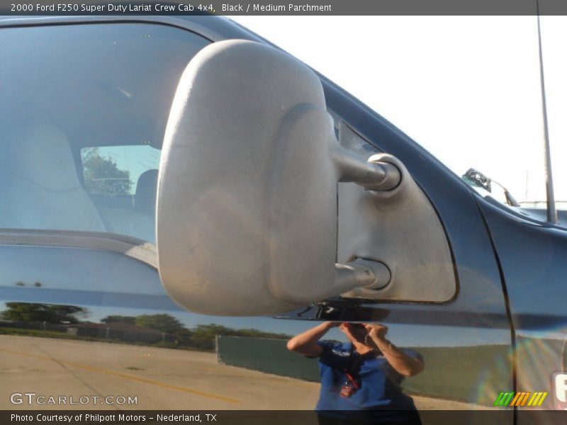 Black / Medium Parchment 2000 Ford F250 Super Duty Lariat Crew Cab 4x4
