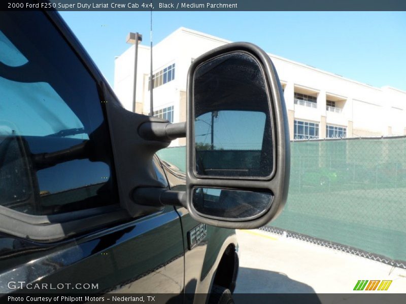 Black / Medium Parchment 2000 Ford F250 Super Duty Lariat Crew Cab 4x4