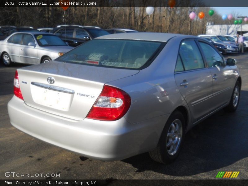Lunar Mist Metallic / Stone 2003 Toyota Camry LE