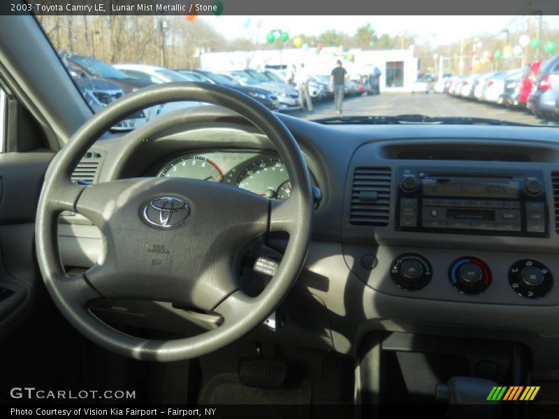 Lunar Mist Metallic / Stone 2003 Toyota Camry LE