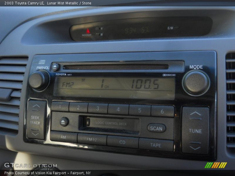 Lunar Mist Metallic / Stone 2003 Toyota Camry LE