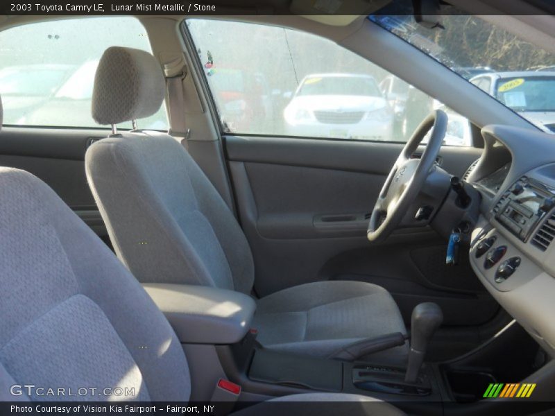 Lunar Mist Metallic / Stone 2003 Toyota Camry LE