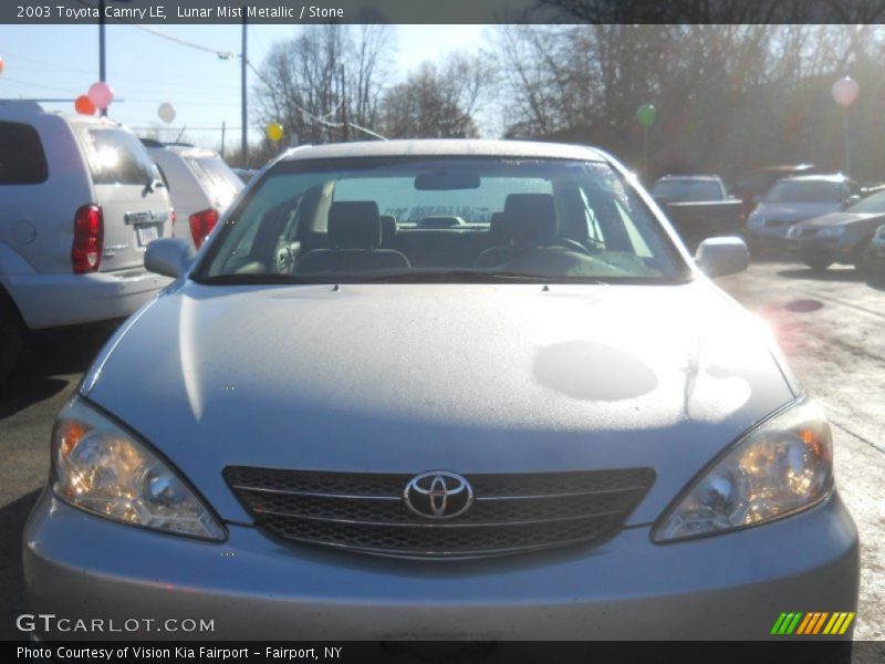 Lunar Mist Metallic / Stone 2003 Toyota Camry LE