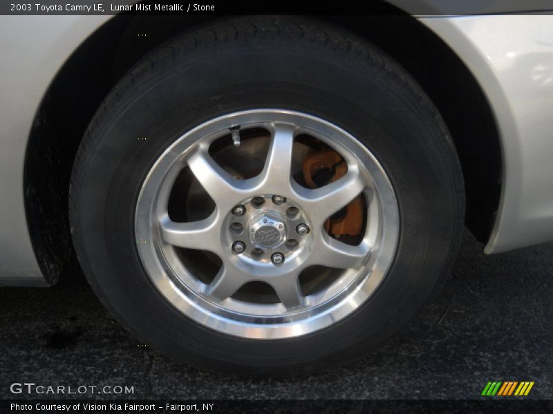 Lunar Mist Metallic / Stone 2003 Toyota Camry LE