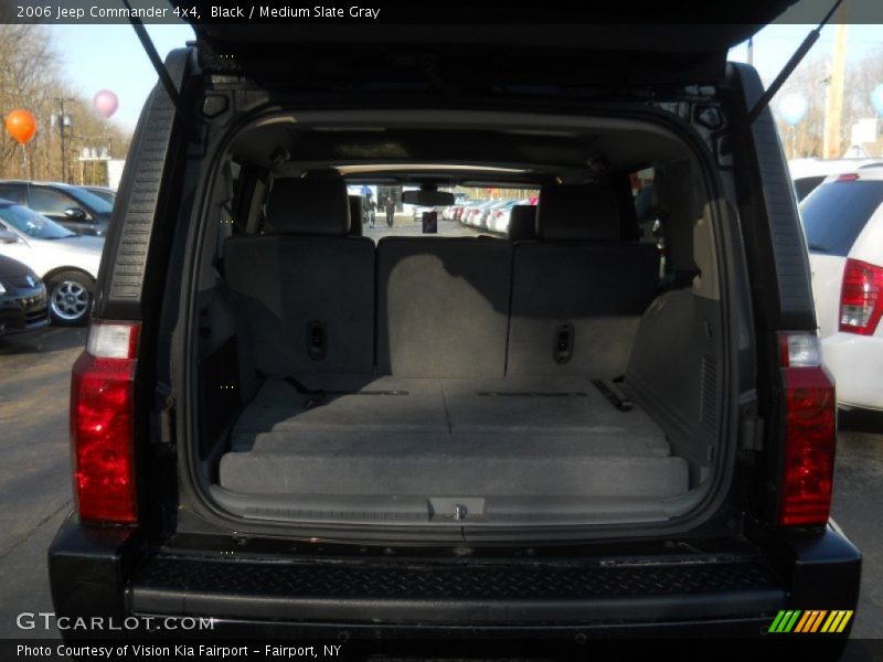 Black / Medium Slate Gray 2006 Jeep Commander 4x4