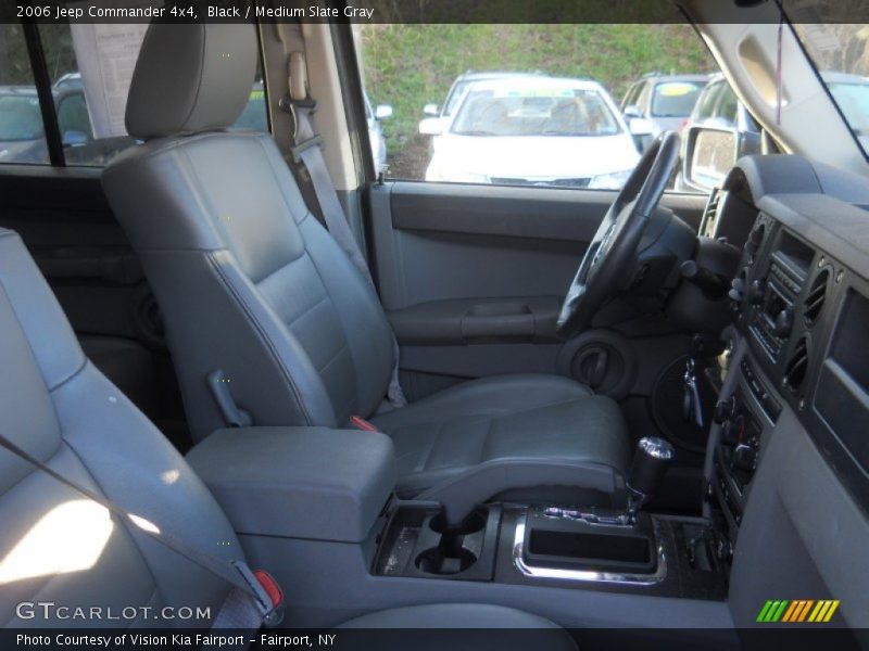 Black / Medium Slate Gray 2006 Jeep Commander 4x4