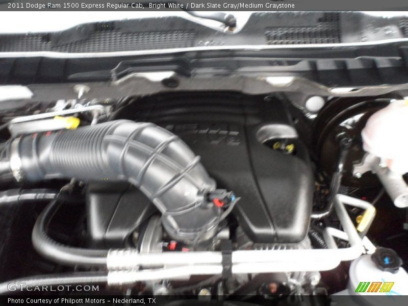 Bright White / Dark Slate Gray/Medium Graystone 2011 Dodge Ram 1500 Express Regular Cab