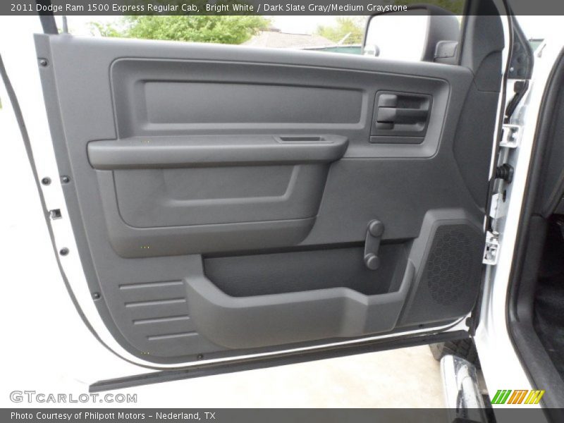 Bright White / Dark Slate Gray/Medium Graystone 2011 Dodge Ram 1500 Express Regular Cab