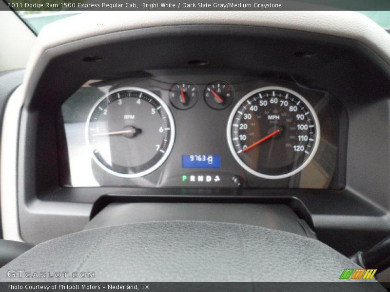  2011 Ram 1500 Express Regular Cab Express Regular Cab Gauges
