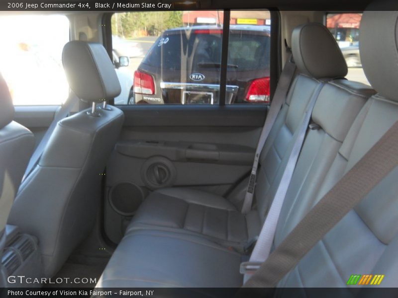 Black / Medium Slate Gray 2006 Jeep Commander 4x4