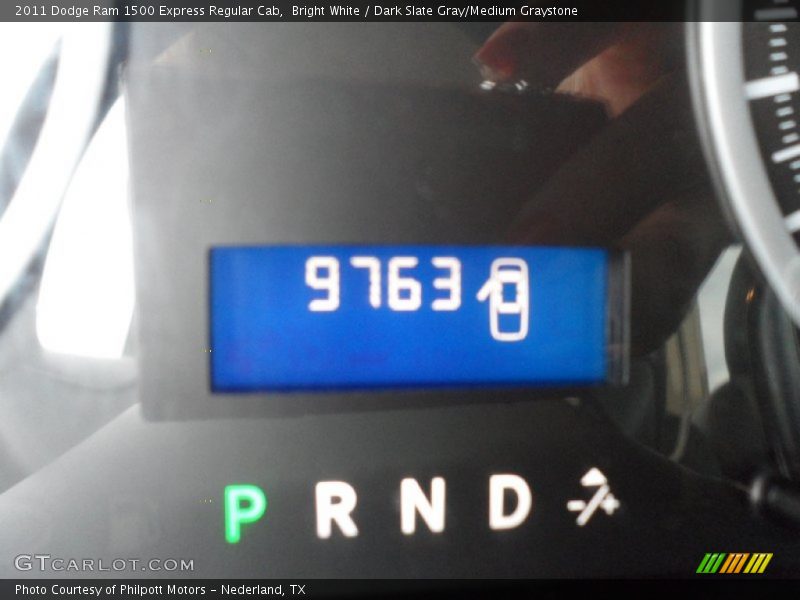 Bright White / Dark Slate Gray/Medium Graystone 2011 Dodge Ram 1500 Express Regular Cab