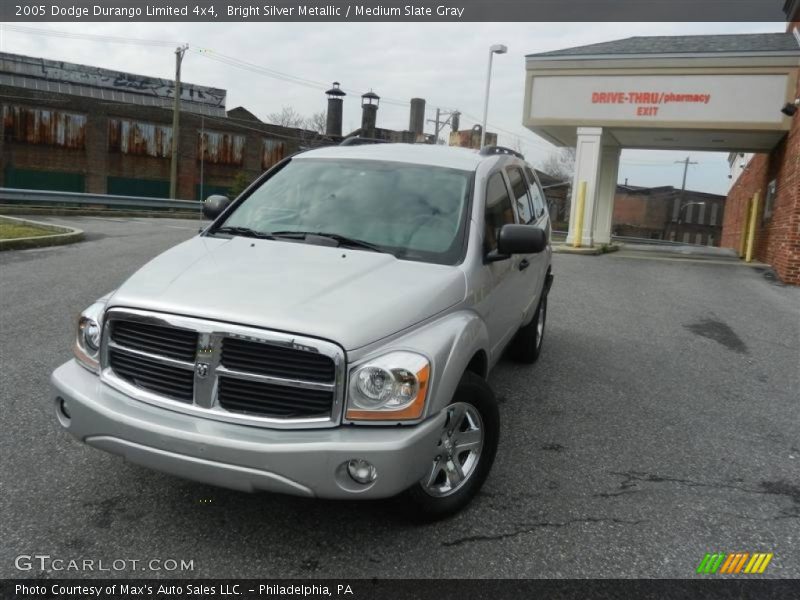 Bright Silver Metallic / Medium Slate Gray 2005 Dodge Durango Limited 4x4