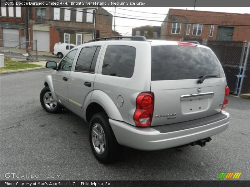 Bright Silver Metallic / Medium Slate Gray 2005 Dodge Durango Limited 4x4