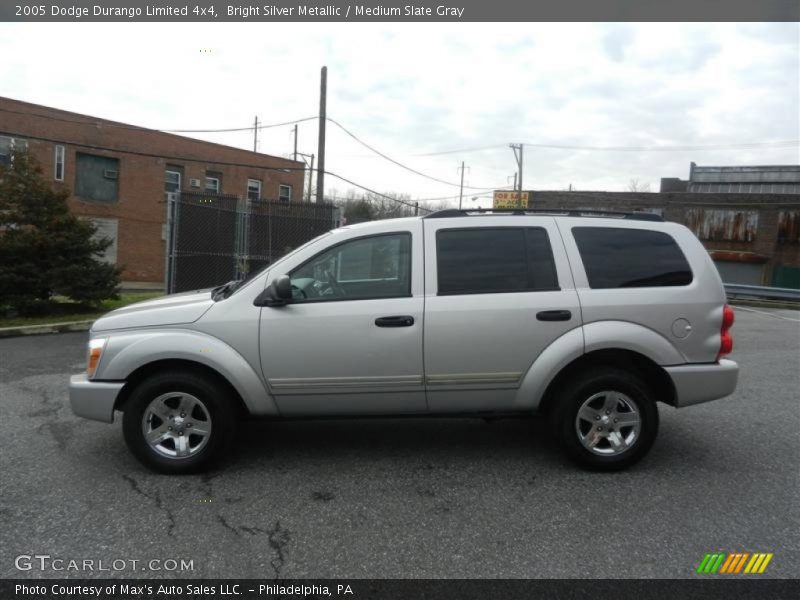 Bright Silver Metallic / Medium Slate Gray 2005 Dodge Durango Limited 4x4