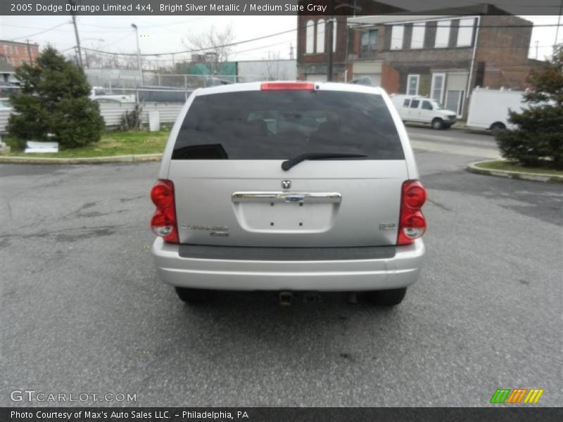 Bright Silver Metallic / Medium Slate Gray 2005 Dodge Durango Limited 4x4