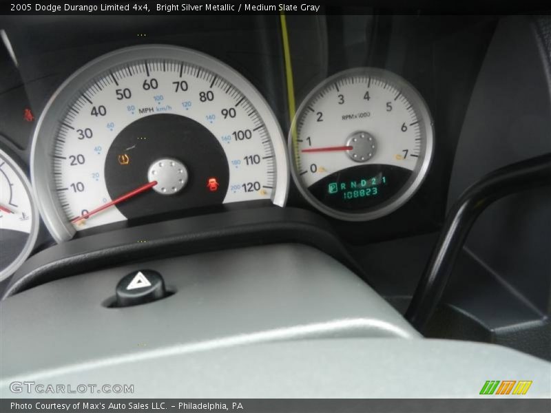Bright Silver Metallic / Medium Slate Gray 2005 Dodge Durango Limited 4x4