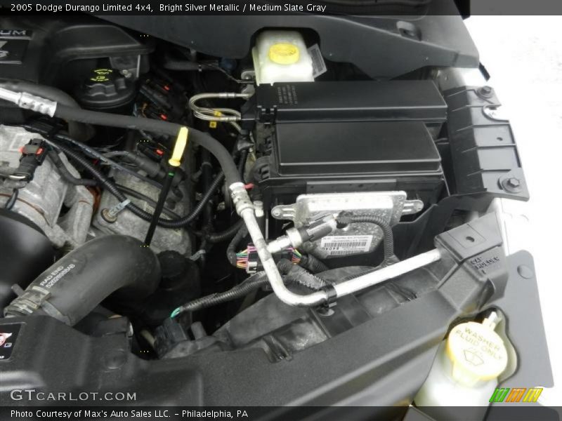 Bright Silver Metallic / Medium Slate Gray 2005 Dodge Durango Limited 4x4