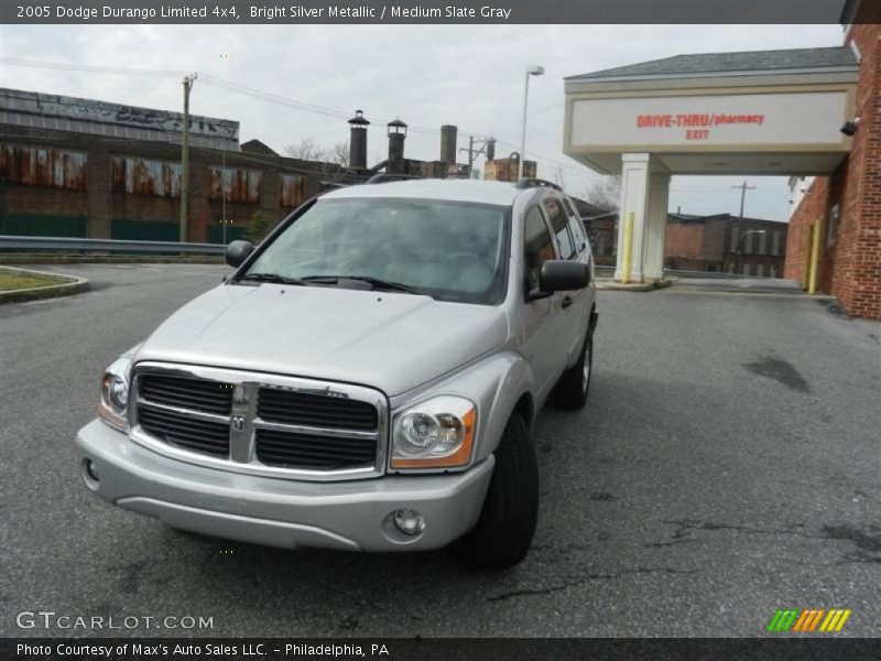 Bright Silver Metallic / Medium Slate Gray 2005 Dodge Durango Limited 4x4