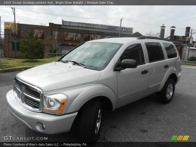 Bright Silver Metallic / Medium Slate Gray 2005 Dodge Durango Limited 4x4
