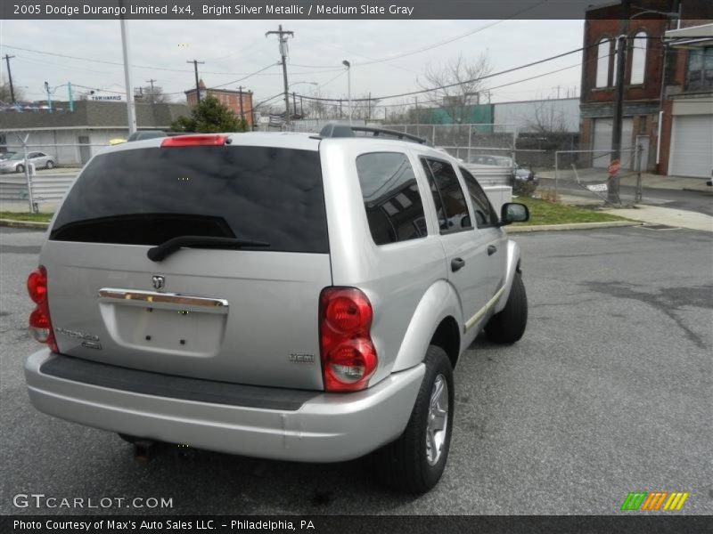 Bright Silver Metallic / Medium Slate Gray 2005 Dodge Durango Limited 4x4