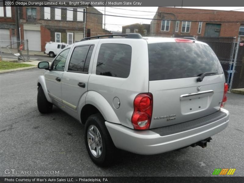 Bright Silver Metallic / Medium Slate Gray 2005 Dodge Durango Limited 4x4