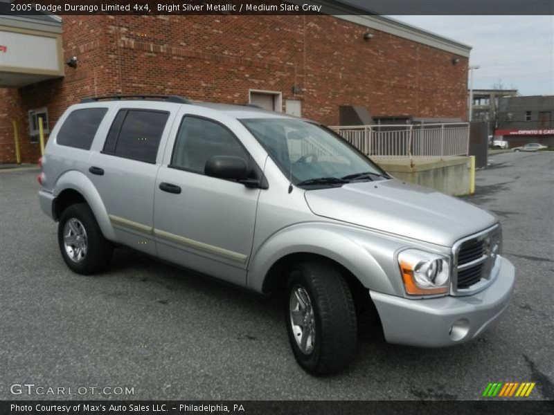 Bright Silver Metallic / Medium Slate Gray 2005 Dodge Durango Limited 4x4