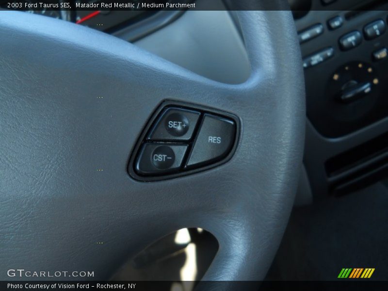 Matador Red Metallic / Medium Parchment 2003 Ford Taurus SES